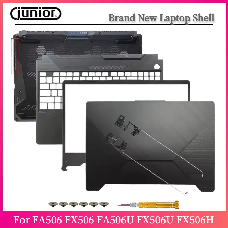 

New For FA506 FX506 FA506U FX506U FX506H LCD Back Cover Front Bezel Upper Palmrest Cover Bottom Case Hinge