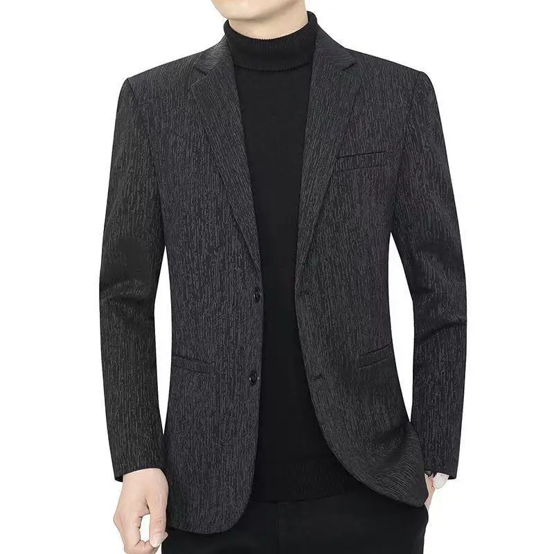 Men's Business Casual Suit Jacket 2026 Spring/Autumn Mid-Aged Single Thin Style for Business Casual Wear