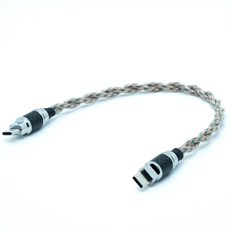 Hedacabl HD-04 2-core TYPEC-TYPEC 4.4Male naar 4.4Male 3,5 mm naar 3,5 mm mannelijke audio-adapterkabel (geschikt voor hoofdtelefoonversterkers)