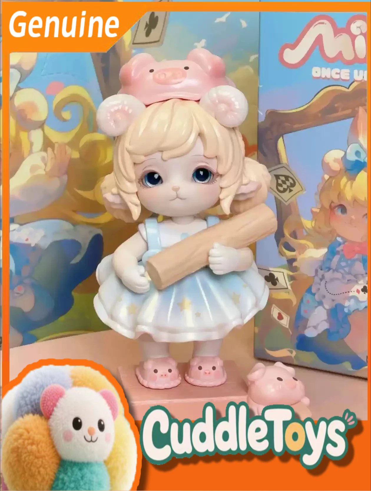 

Оригинальная Mimia в поисках гиетхорога, глухая коробка, стильная коллекционная фигурка, настольный декор, подарок на день рождения