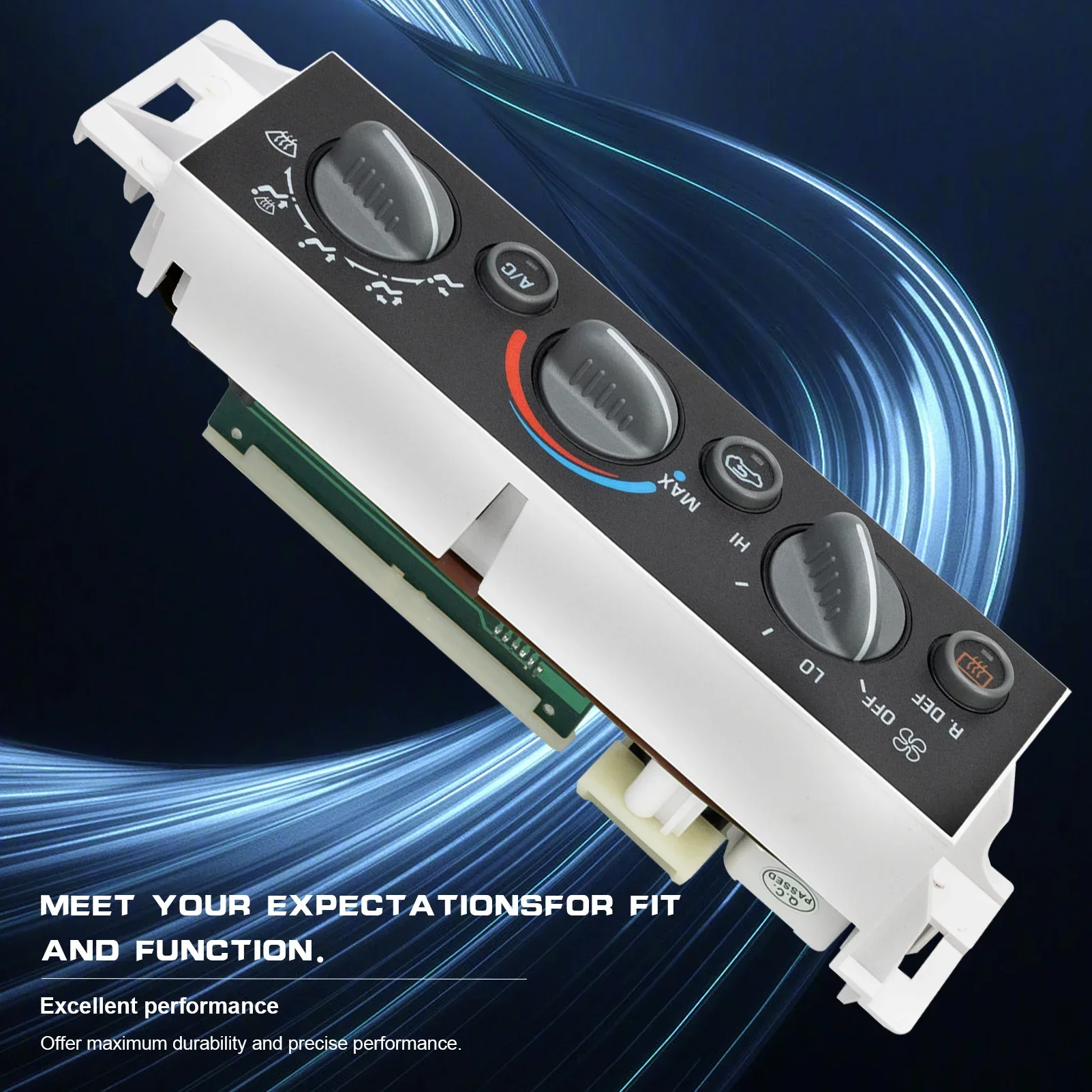 

9378805 Модуль управления двигателем вентилятора кондиционера 599-006 с переключателем обогрева заднего стекла для Suburban Tahoe Yukon Escalade 1996-2000 гг.