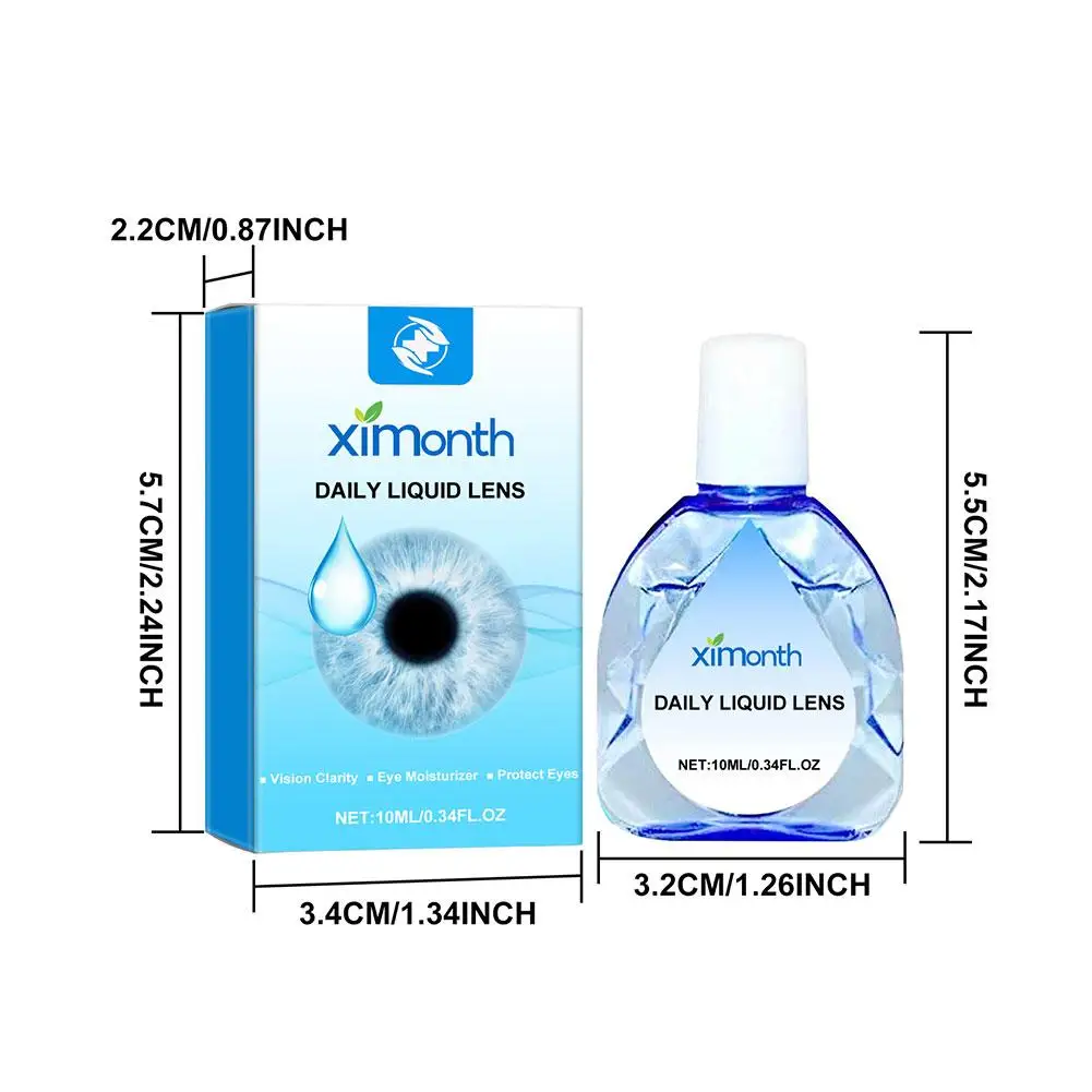 Gotas de ojos para presbicia VisionRestore, masaje de ojos para limpieza de ojos, alivia el cuidado de la picazón, relaja la eliminación de la fatiga, incomodidad, 5 piezas, nuevo