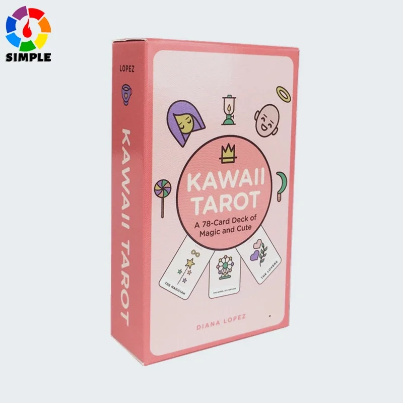 

Kawaii Tarot Cards Cute Children Board Game Cards Full English PDF Family Party Table Card Games