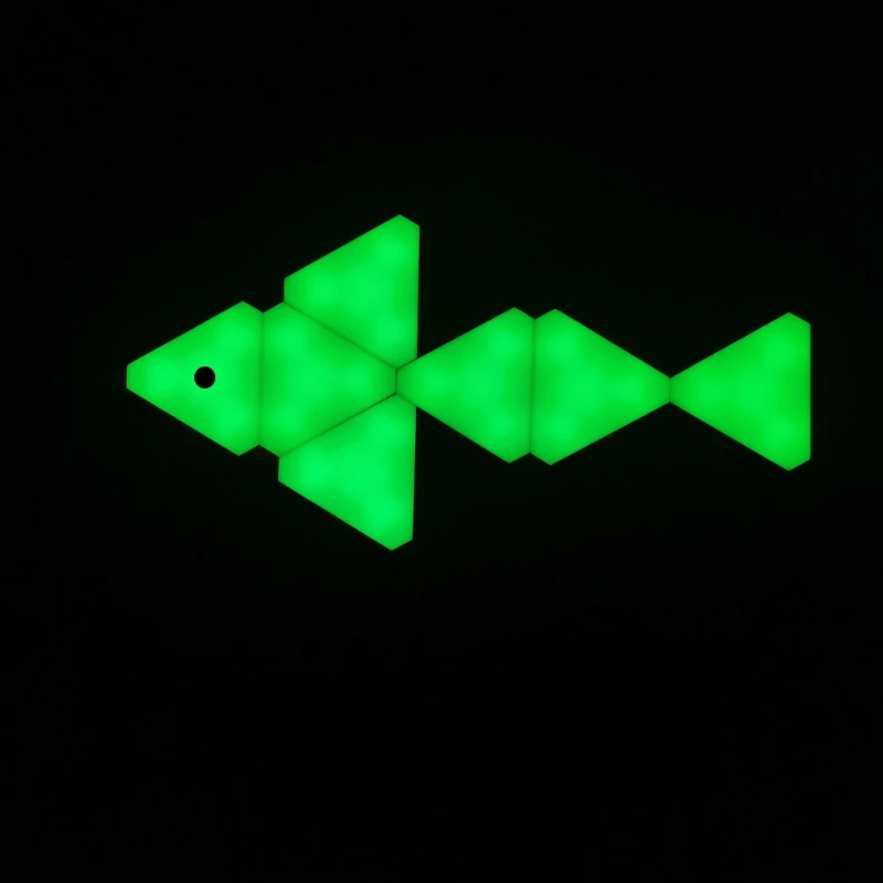 DIY modeling light creative special-shaped fish-shaped smart bedside night light