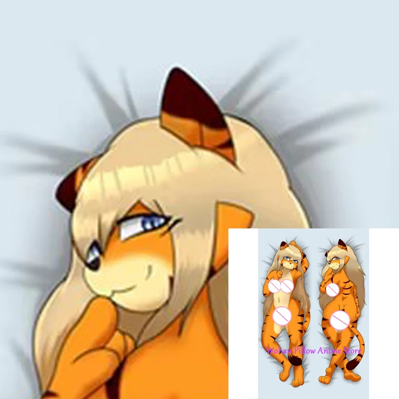 

Наволочка в стиле аниме Dakimakura с двусторонним принтом в натуральную величину, украшение на Хэллоуин