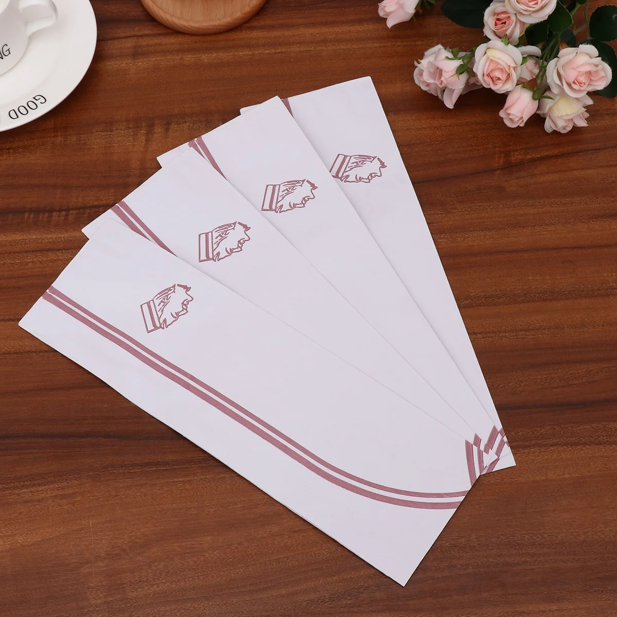 50 Pcs Hair Nets Food Service White Aprons for Adults Paper Chef Hat Disposable Kids Coffee