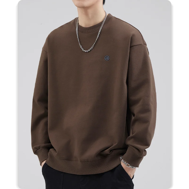 

Autumn and winter new fashion male casual loose thick long-sleeved hoodie