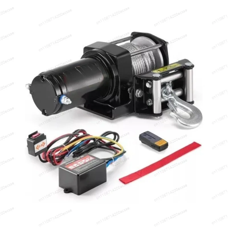 12v/24v 20000LBS IP67 Car 4x4 SUV Wired/Wireless Control Pure Copper Motor Synthetic Rope Electric ATV Winch Auto Boat Cranes