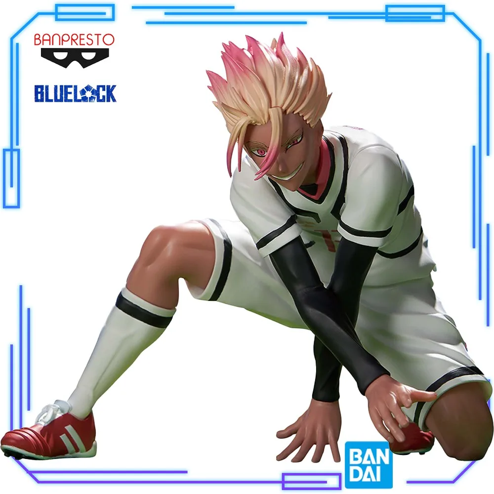 

In Stock Bandai Original Genuine Banpresto TV Anime Blue Rock Shidou Ryuusei ‘Blue Prison’ 11 Outstanding Figures 10cm Model