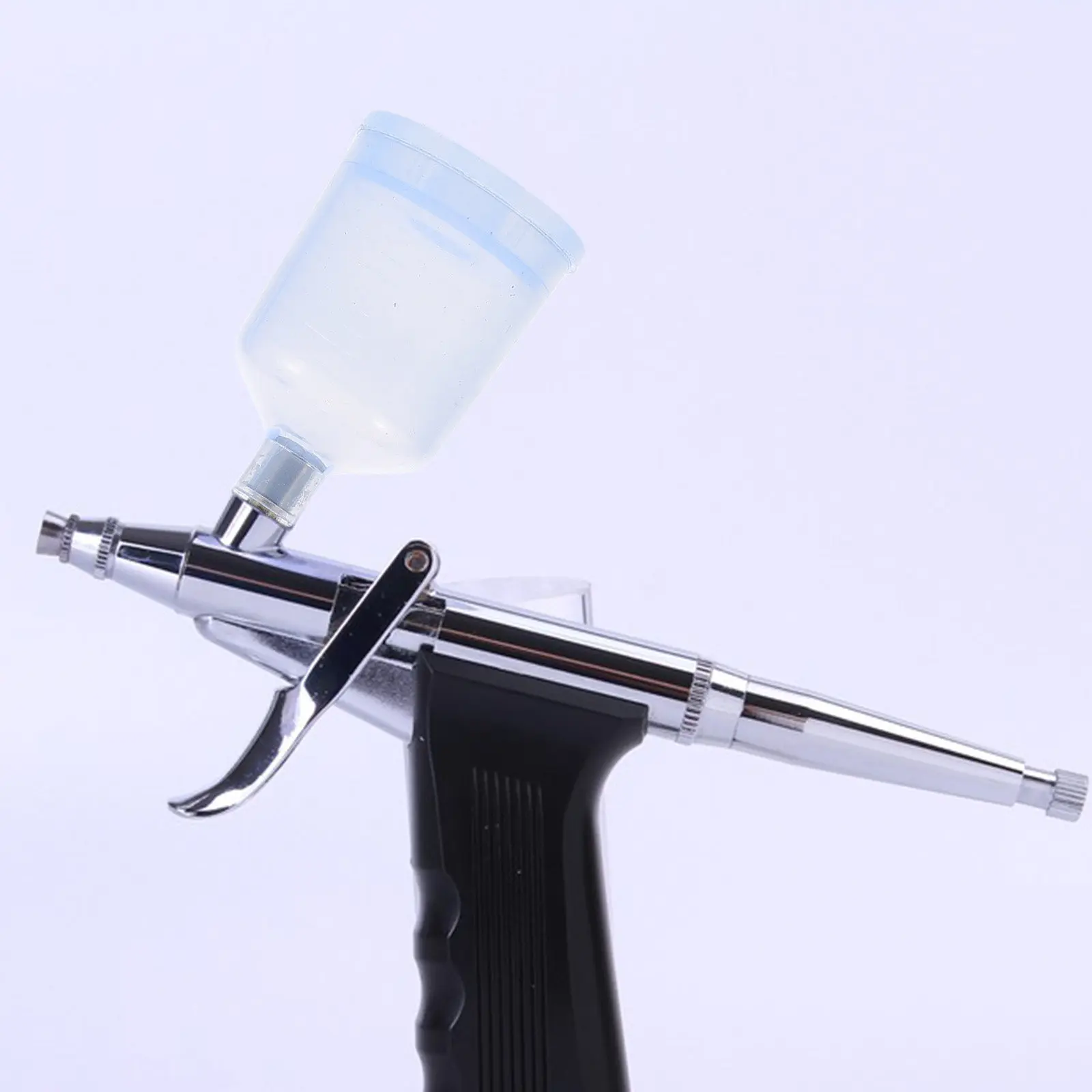 

2 шт. сменных емкостей для аэрографа с раздельной конструкцией, большой объем, легко чистятся, совместимы с различными проектами росписи.