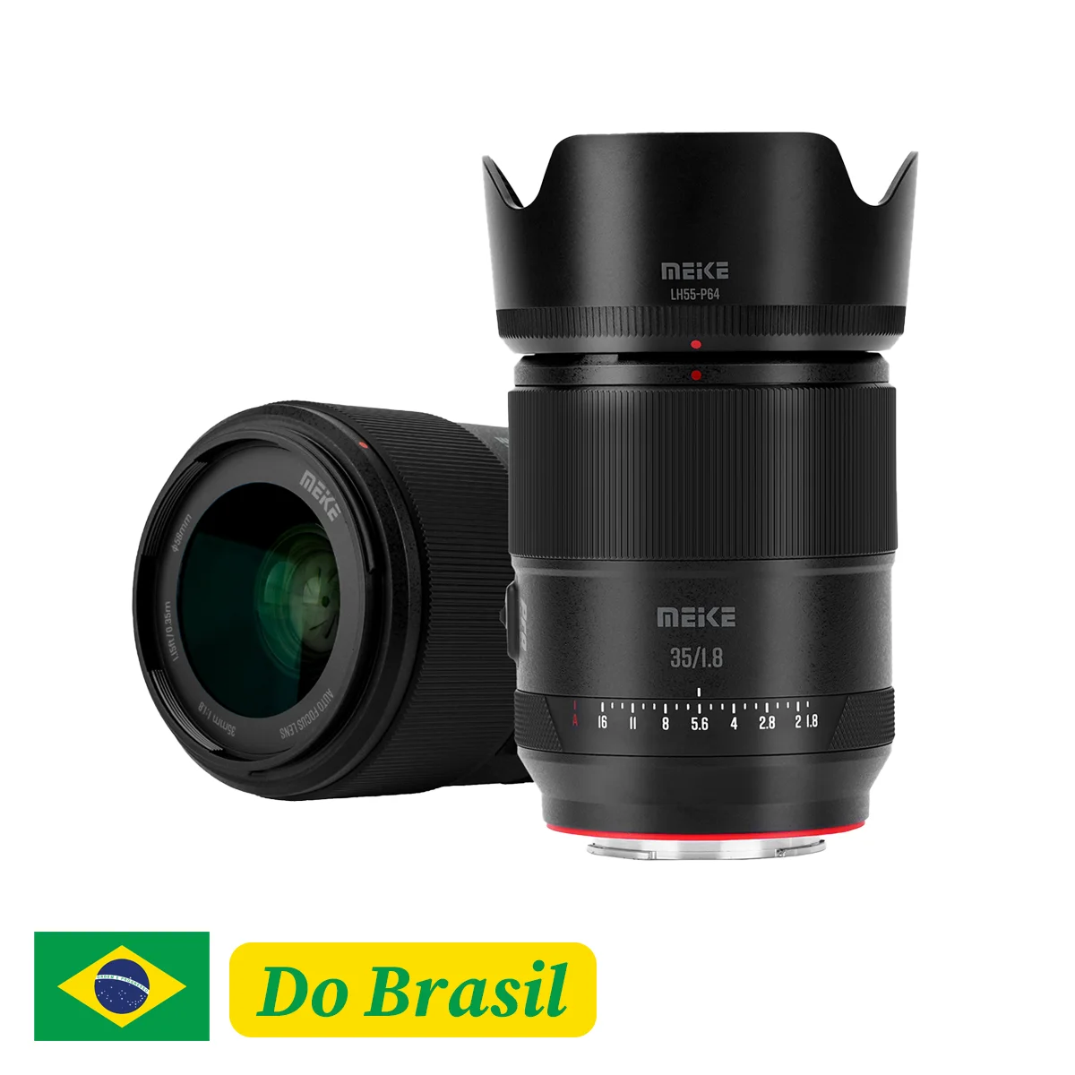 

Meike 35mm F1.8 Wide Angle AF STM Full Frame High Resolution 8K Portrait Prime Lens Compatible with Sony E /Z/L-mount cameras