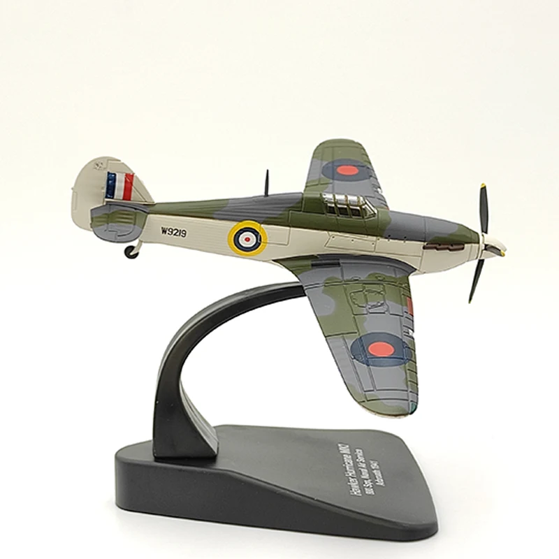 1:72 Scale Arbroath 1941 Hawker Hurricane MKI Fighter Aircraft Model Diecast Alloy Classics Toys Gifts Souvenir Static Display