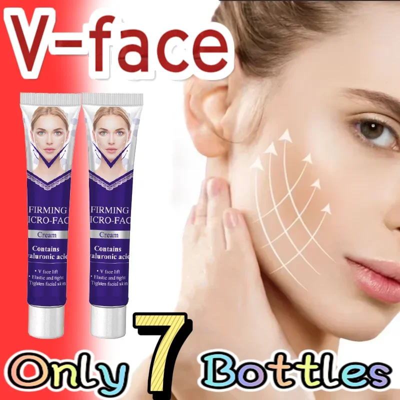 

V-Shape Face Cream Remove Double Chins Firming Lifting Up V Cheek Fat Burning Anti-aging Shaping Massage Care Products