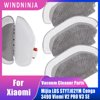 Wet Mop Cloth For Xiaomi Mijia Mop 2S Pro P 3C S10EUS LDS STYTJ02YM VIOMI V2Pro V3 SE S12 Vacuum Cleaner Part Accessories
