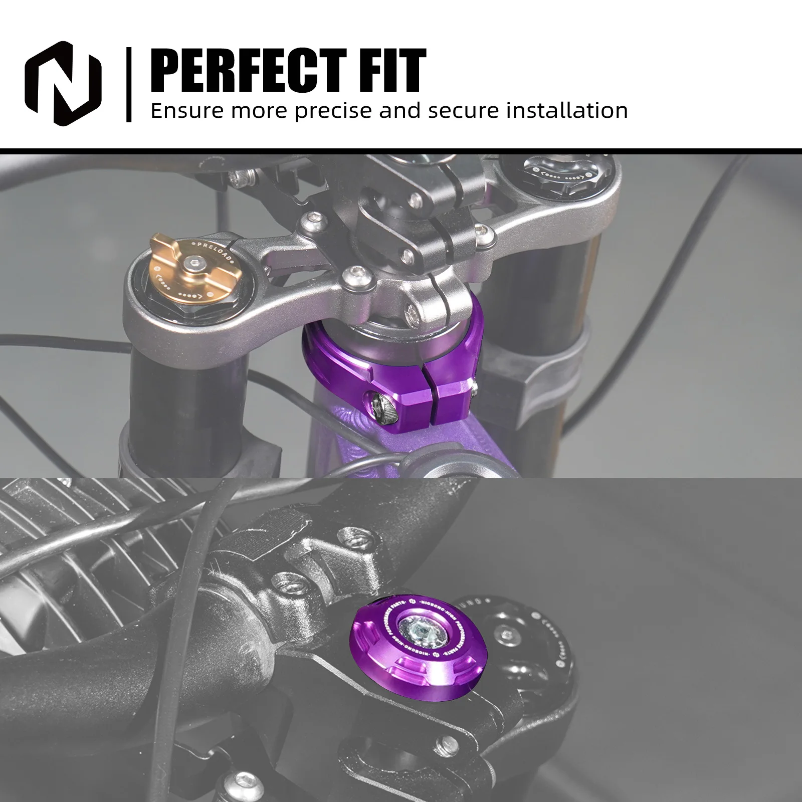 For 2026 2025 2024 Surron Light Bee X S L1E Surron Ebike Front Fork Suspension Core Reinforced Head Tube Frame Clamp Brace Kit