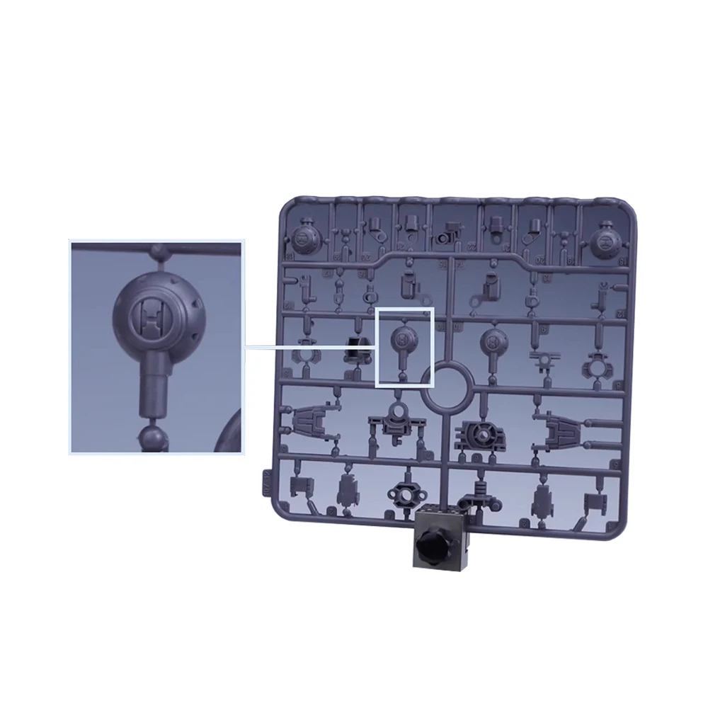 

107 Series RG Sinanju Movable Reinforced Skeleton Modified Joint Movement Parts Accessory Bag