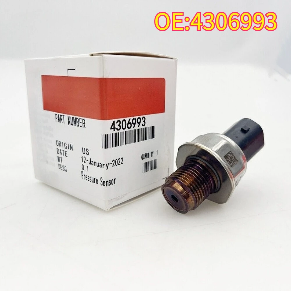 

For 4306993 Brandstofrail druksensor Voor Dodgee Ram 2500 3500 4500 2013-2018 68210175 AA 5PP5-8 5PP5