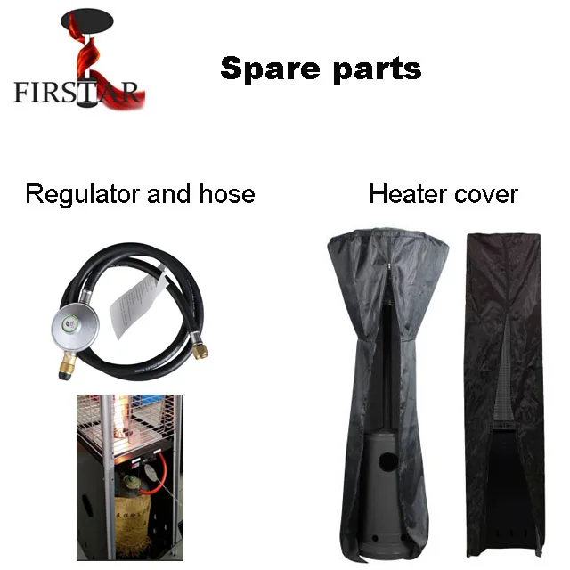 سخان غاز ماكسي هيت 13 كيلو وات للفناء الخارجي للحديقة