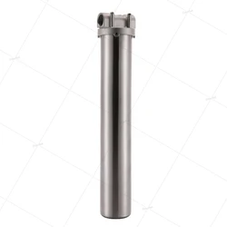 20inch Whole House Water Filter 304 Stainless Steel Pre-Filter, 8000L/h Large Flow, 40 Micron Filtration Accuracy, Household Bac