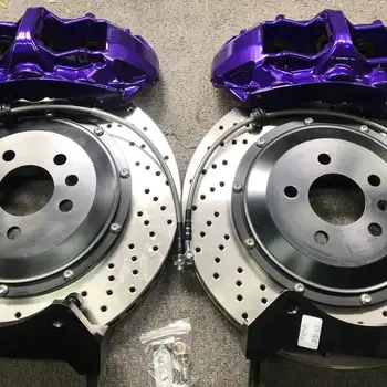 福斯高爾夫4 Brembo 6活塞卡鉗 334mm 性能套件,優質產品,現貨供應,批發價! 10 最佳銷售 Brembo卡鉗 - №5