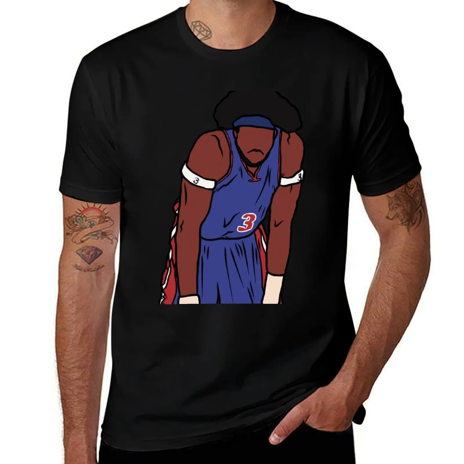 Ben Wallace Locked In T-Shirt Stain Resistant Casual Tee T-Shirt