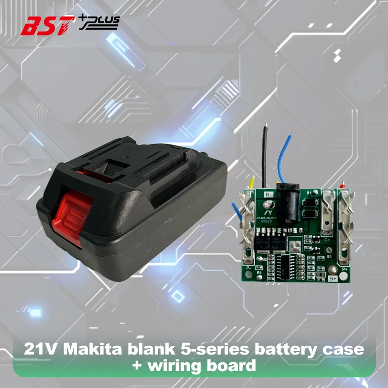 21V DC Power TOOL บอร์ดป้องกันลิเธียมแบตเตอรี่โทรศัพท์มือแผงวงจร BMS + ขายึดบ้าน