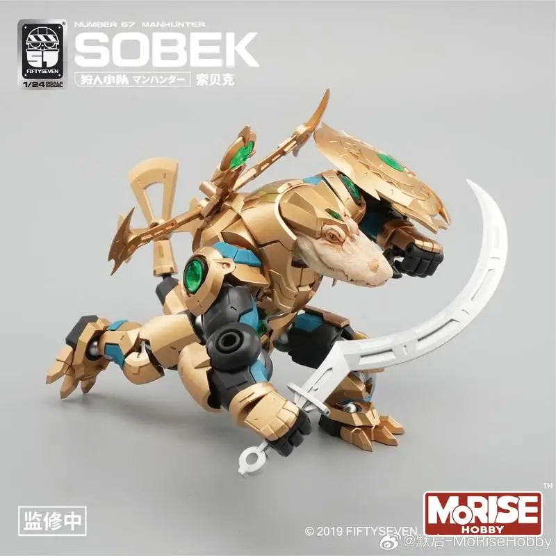 [IN VOORRAAD] TOYVERSE x FIFTYSEVEN 1/24 Actiefiguren No.57 Manhunter SOBEK Model Assemblage Kit Anime Speelgoed Geschenken