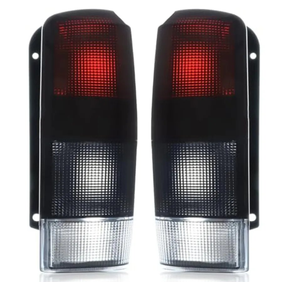 

Задний фонарь в сборе, совместимый с Jeep Cherokee 19972001, пассажирские и стоп-сигналы со стороны водителя, задние фонари, красный, черный, дым