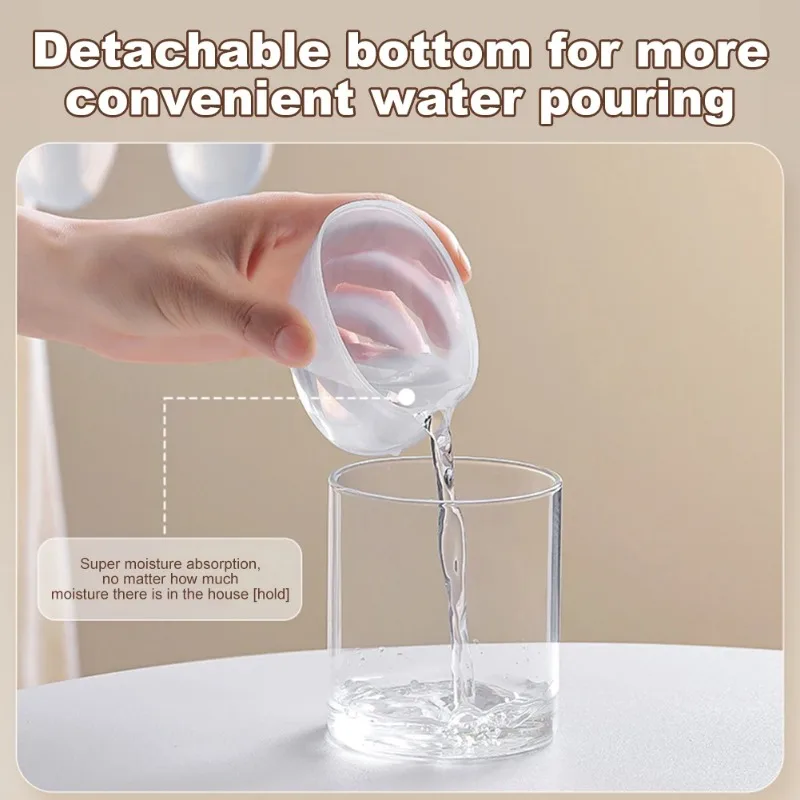 Clothes Dehumidification Box Reusable Hanging Dehumidifier Packs Anti-Mold moisture absorber household mold remover gel