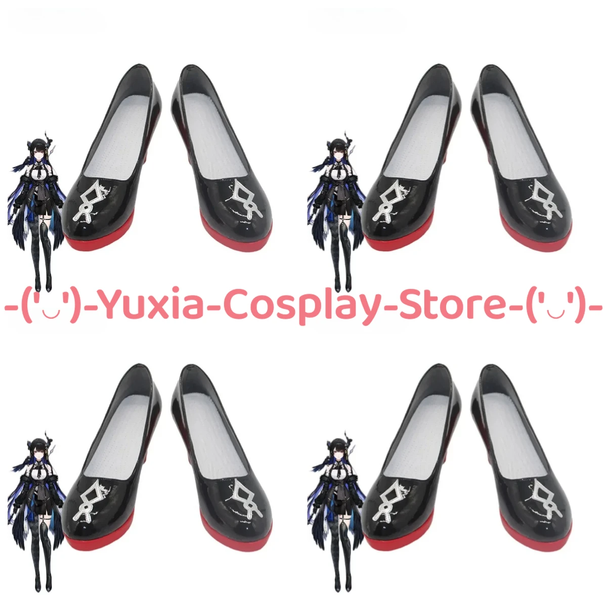 

Юксиакосплей! Hololive Nerissa Ravencroft обувь для косплея аниме реквизит для персонажей ботинки из искусственной кожи Хэллоуин карнавальный костюм для вечеринки