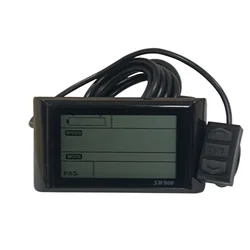 SW900 EBike LCD Display Conversion Kit Electric Bike Accessories Bicycle 24V 36V 48V for JN Controller SM Plug