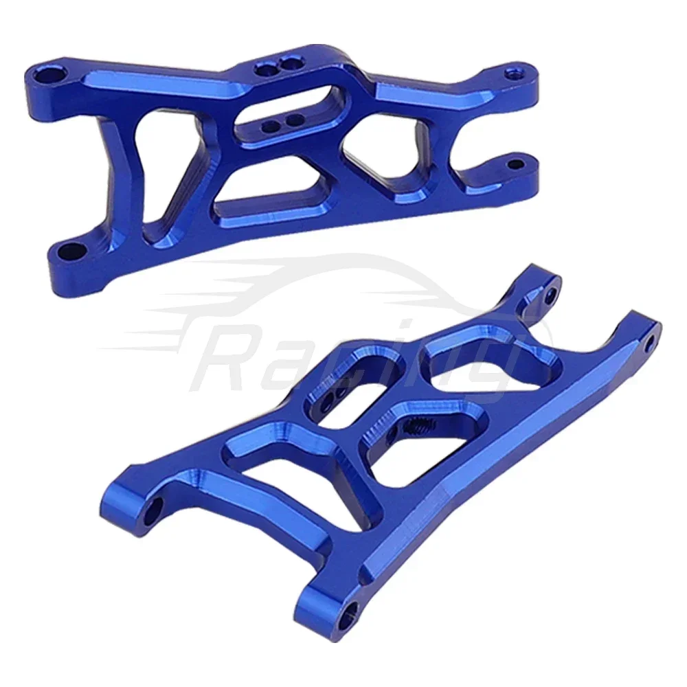 Aluminum Alloy Front Rear Lower Suspension A Arms for 1/10 Traxxas Slash Rustler 4X4 2WD Short RC Course Metal Upgrade Parts