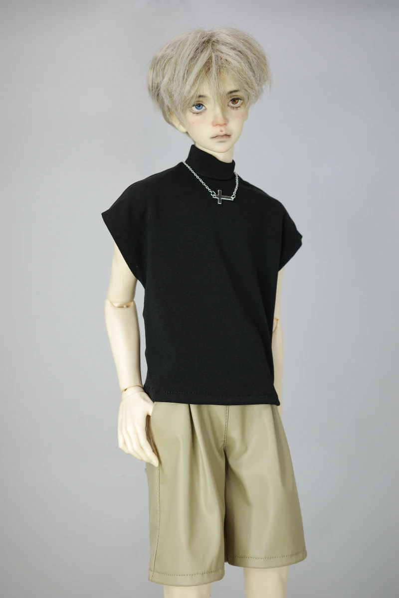 1/4 1/3 Scale BJD Clothes Loose Short Sleeved Undershirt Tops For BJD/SD MSD SD13 POPO68 SSDF ID75 Uncle Doll Accessories C2124