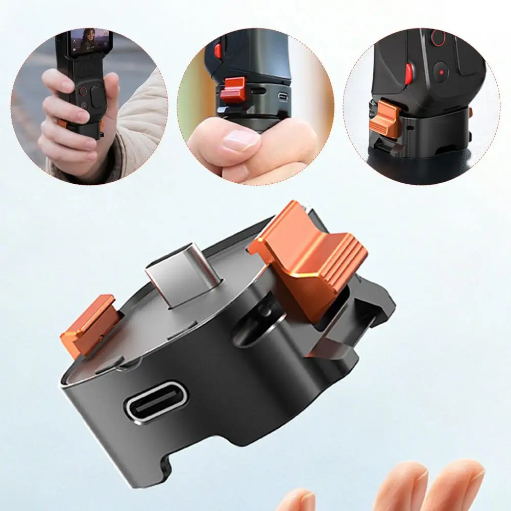 Quick Release Expansion Adapter Base for Insta360 Luna Ultra Multifunctional Mount Bracket Transfer Module Camera Accessory