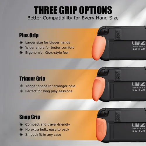 Imagen 2 del producto Savage Raven by Skull & Co. NeoGrip Bundle MaxCarry Funda protectora Bolsa de almacenamiento para Nintendo Switch 2