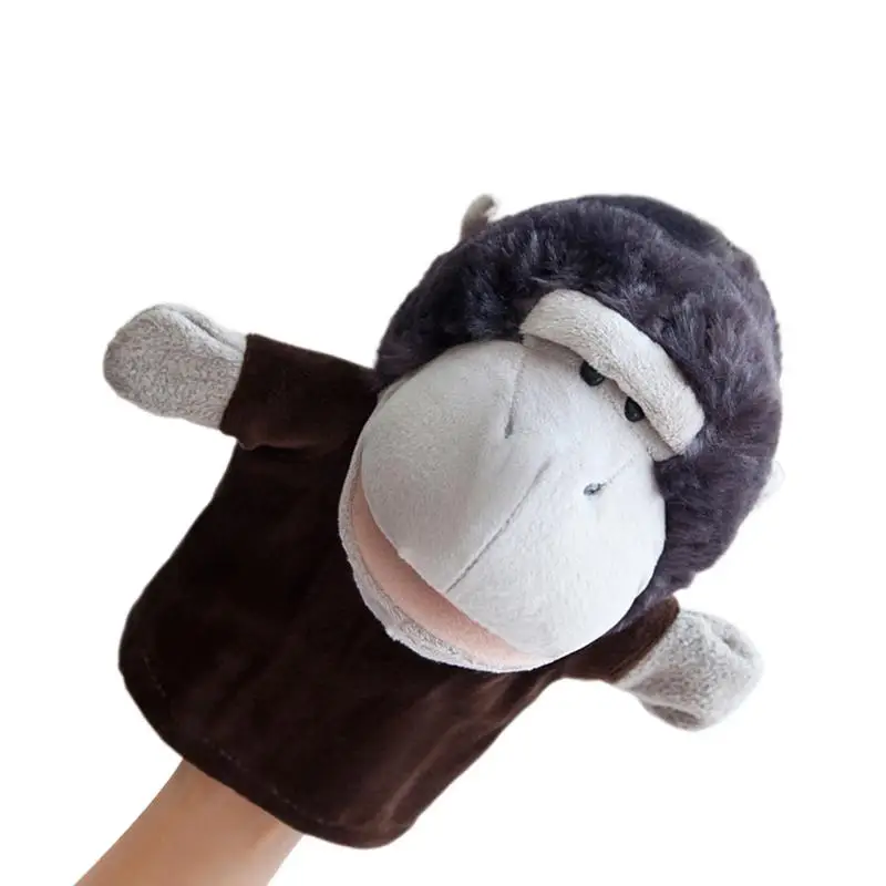 Fantoches de mão para adultos e crianças, Monkey Hand Puppet, Atividades de habilidades sociais, Atividades sensoriais para crianças, Educação social