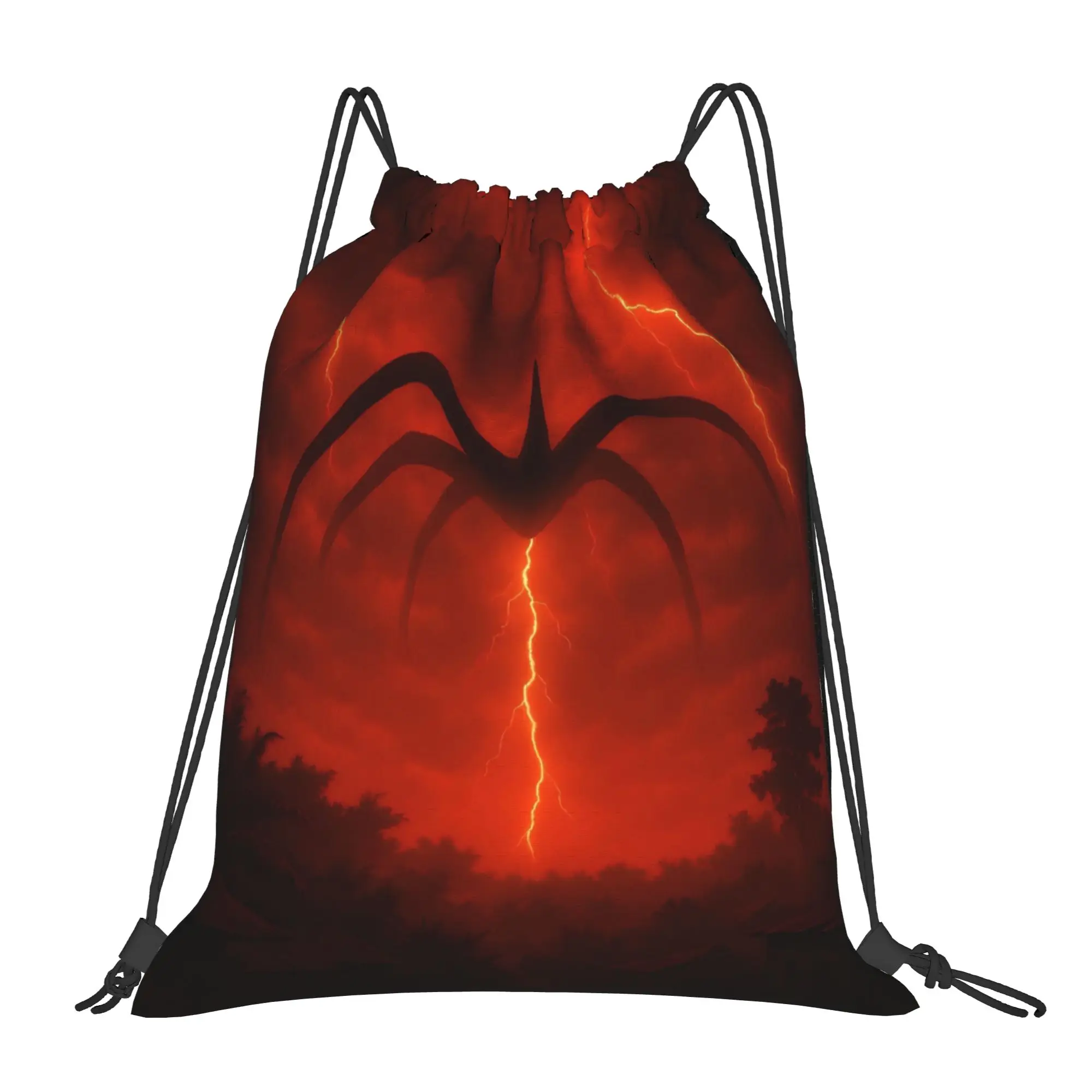 Mind Flayer 8 ST Portable Sports Drawstring Backpack Riding Backpack Gym Clothes Drawstring Bags