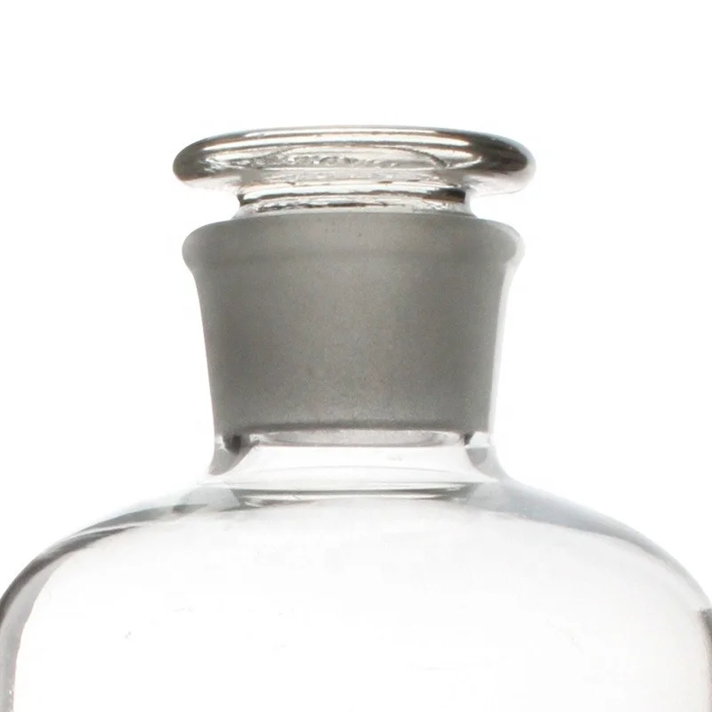 Yeni yüksek kaliteli küçük boyunlu reaktif şişesi yüksek bor silikon cam şişe 60ml -1000ml laboratuvar reaktif şişe