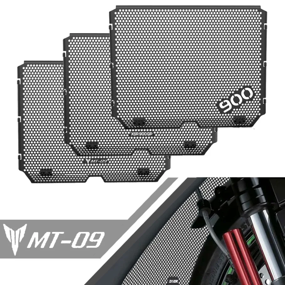 

For Yamaha MT-09 MT09 MT 09 2024 2025 2026 Motorcycle Accessories Radiator Grille Guard Cover Protection Protetor XSR900 XSR GP