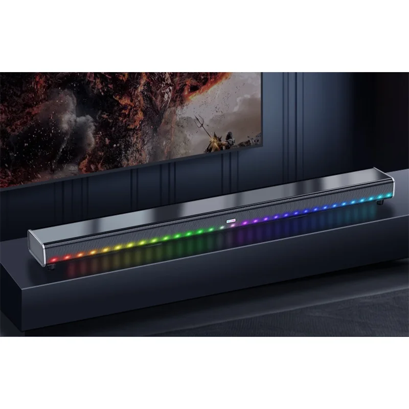 LED 발광 무선 스테레오 컴퓨터 스피커 이미지
