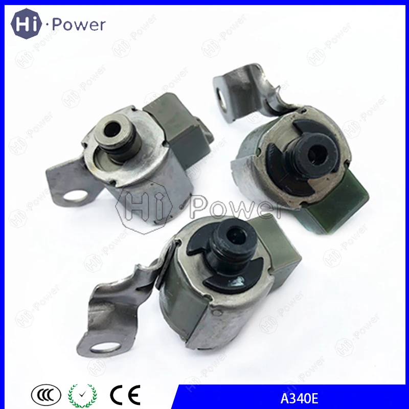 

3PCS Tested A340 AW4 TRANSMISSION SOLENOID KIT Shift TCC A340E A340F For Toyota Lexus