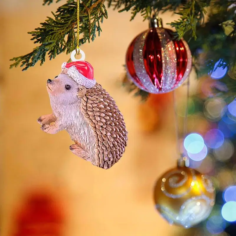 Weihnachten Eichhörnchen Kaninchen Elch Vogel Niedlichen Tier Ornamente Weihnachten Baum Hängen Anhänger Weihnachten Szene Hause Dekoration Requisiten