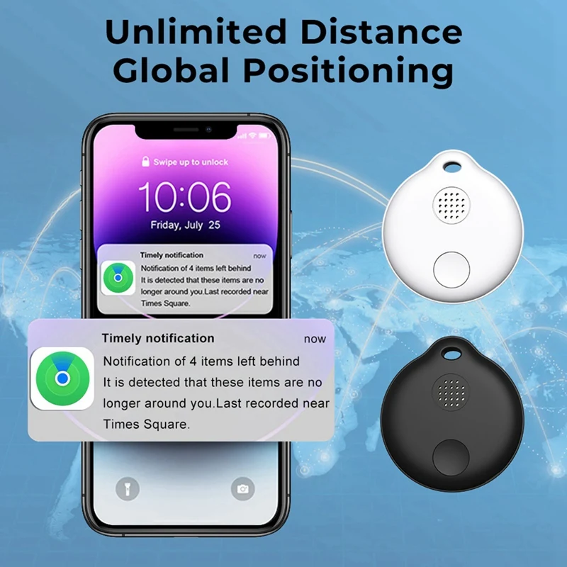 Smart Anti-Lost Tracker per Ios Smart Tracker Alarm Mini Tag Key Child Finder Pet Tracker Location Bluetooth Tracker