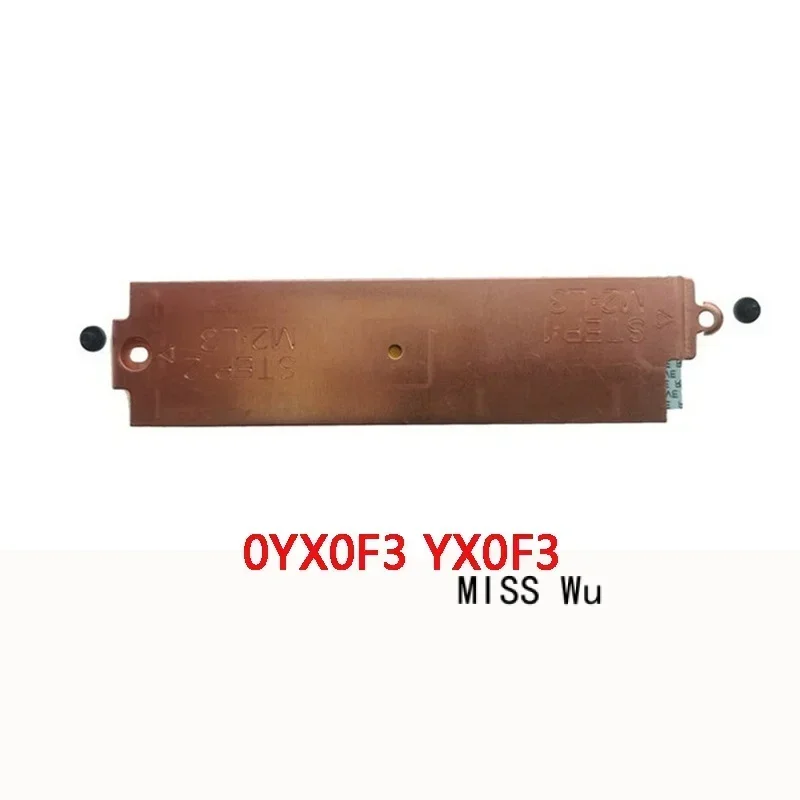 New Genuine LAPTOP M.2 SSD Heatsink Plate for Dell G3 3500 G5 5500 G5 SE 5505 0YX0F3 YX0F3