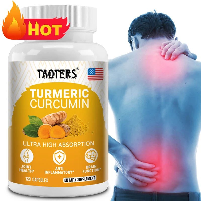 

Turmeric Curcumin with Black Pepper, Antioxidant, Natural Immune Support, Promotes Joint Health, Supports Cardiovascular Health