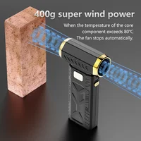 Turbo Jet Fan 400000RPM Wireless Air Duster Portable Blower for Car Cleaning Keyboard Speed Powerful Turbo Fan Dust Removal Fan 3