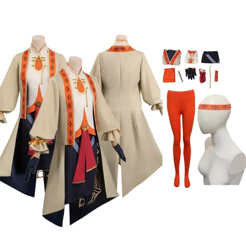 

Костюм для косплея Purah, костюм «Слезы королевства», для взрослых и женщин, фэнтезийное платье, пальто, наряды на Хэллоуин, карнавал, вечерние маскировочный костюм