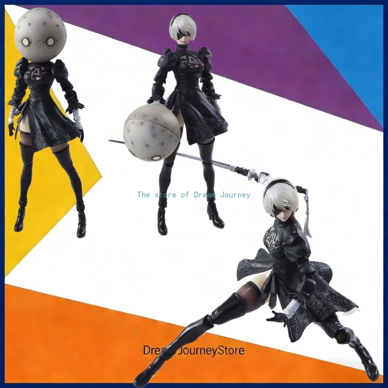 

NieR Automata Automata 2B Miss Mechanical Life Form Boxed Action Figure Collection Gift