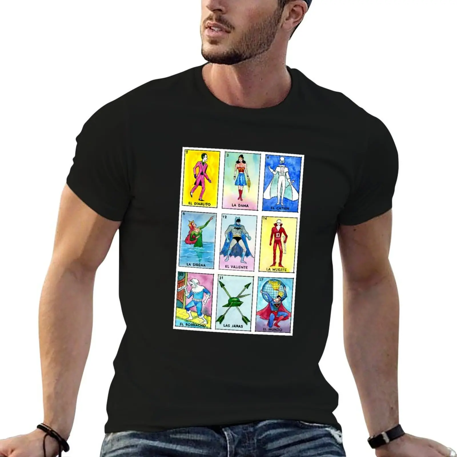 

La Loteria T-Shirt t shirt custom print t shirt man cotton cotton t shirts high quality T-Shirt