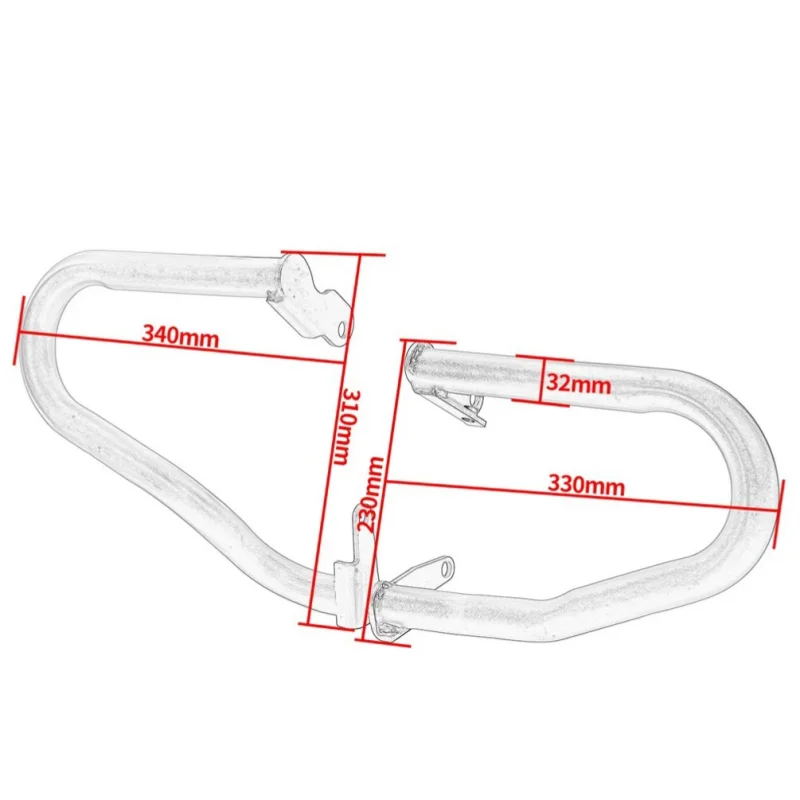 Motorcycle Crash Bar Engine Guard Bumper Frame Protector for HONDA Rebel CMX1100 CM1100 DCT SE 2021-2025 Motorcycles Accessories 6